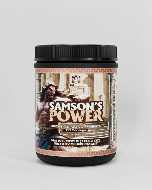 Samson's Power Creatine Monohydrate – 60 Servings