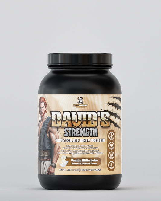 David's Strength 100% Isolate Whey Protein 2LB